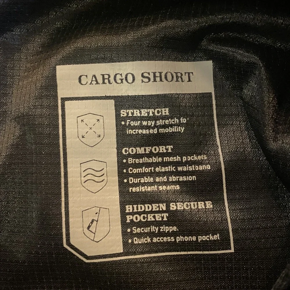 Orvis Quick Dry Stretch Shorts Men's 34 Fishing Hiking blue Performance Cargo